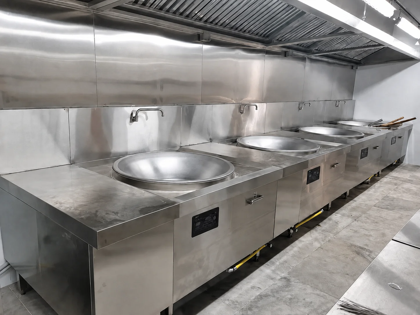 Dự án bếp từ công nghiệp cho căng tin nhà máy 1500 người