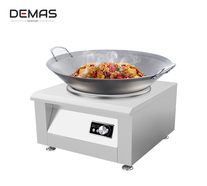 Bếp từ công nghiệp 5000W mặt lõm