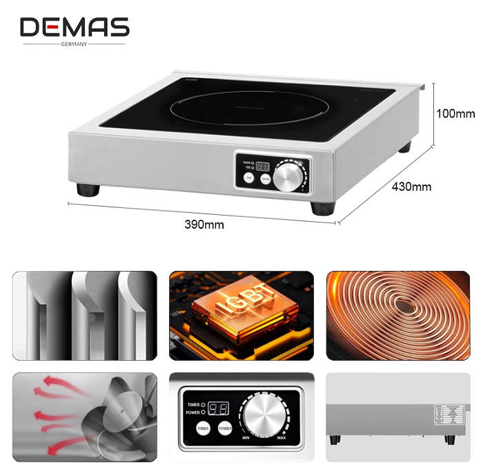 Thông tin bếp từ công nghiệp 3500W