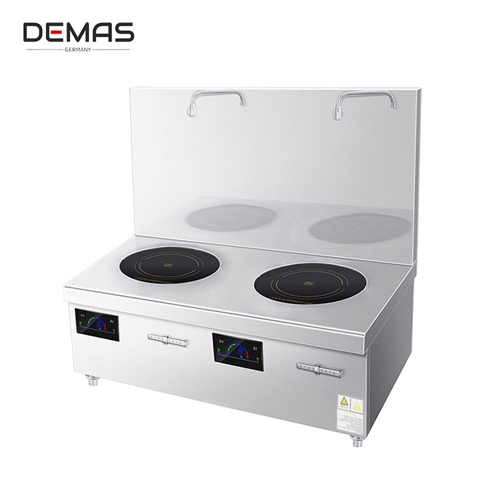 Hình ảnh bếp từ công nghiệp đôi mặt phẳng DM-LS428X2