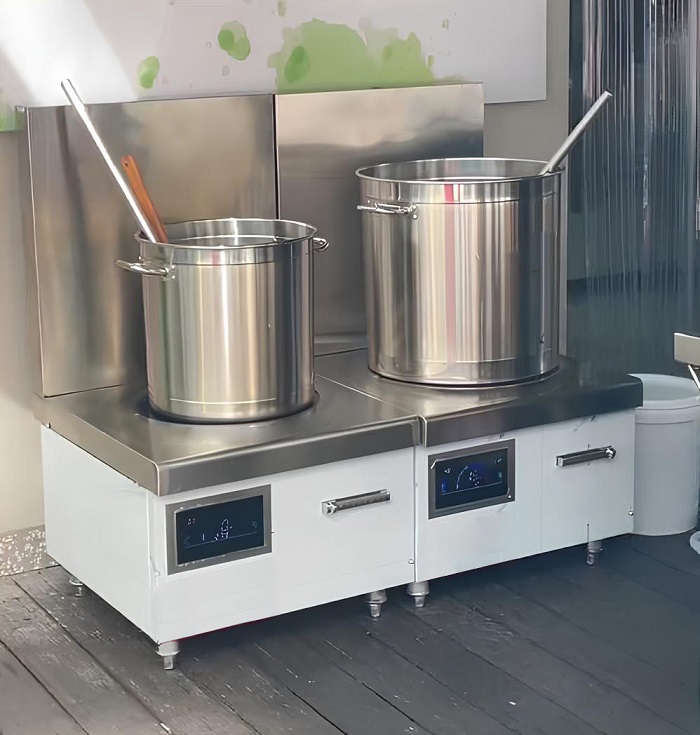 dự án lắp đặt bếp từ đơn mặt phẳng 8kw