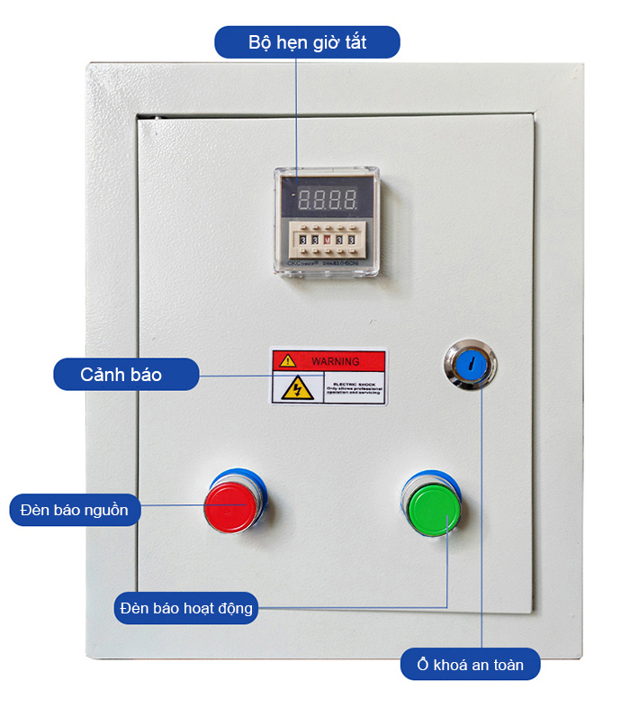Tủ điều khiển tủ hấp cơm điện