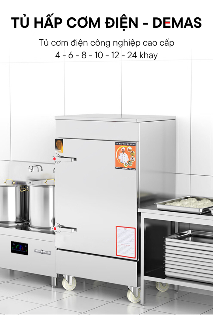 Thông tin về tủ cơm điện công nghiệp