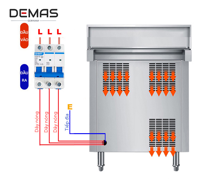 Hướng dẫn lắp đặt bếp từ đơn công nghiệp 8kw mặt lõm