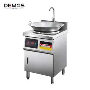 Bếp từ công nghiệp đơn 8kw mặt lõm