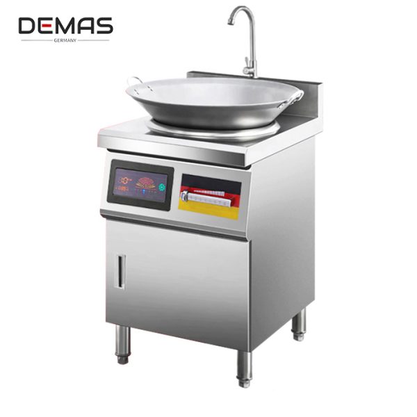 bếp từ công nghiệp 8kw mặt lõm