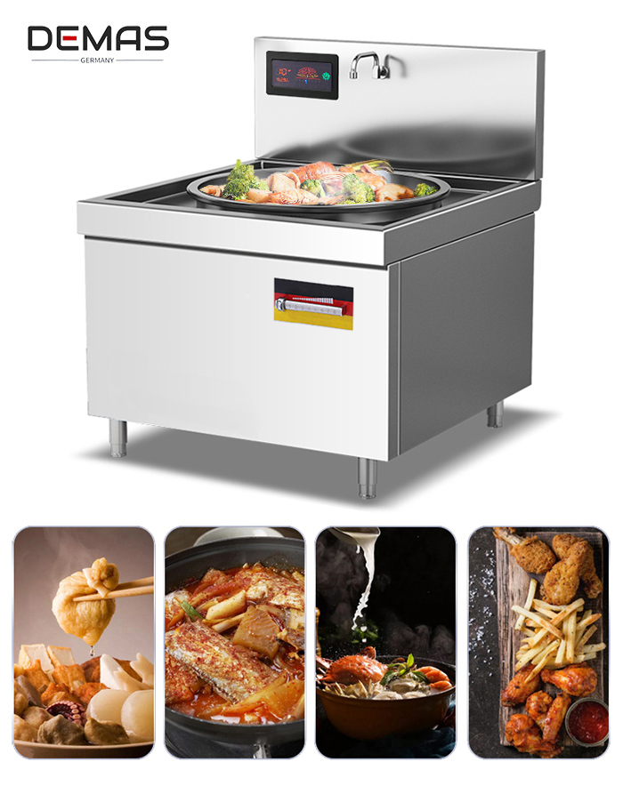 Chức năng chính của bếp từ đơn 30kw chảo liền D1000