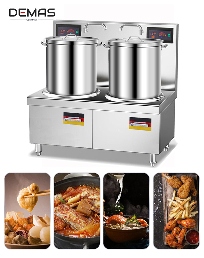 Chức năng chính của bếp từ đôi 15kw mặt phẳng là gì