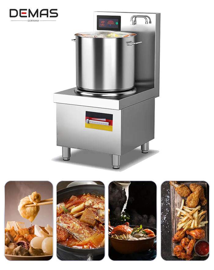 Chức năng chính của bếp từ đơn 15kw mặt phẳng