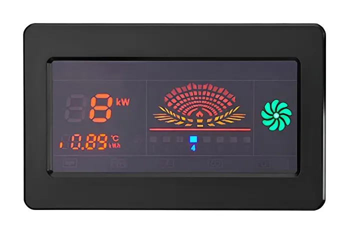bảng điều khiển bếp từ công nghiệp đơn 8kw mặt phẳng