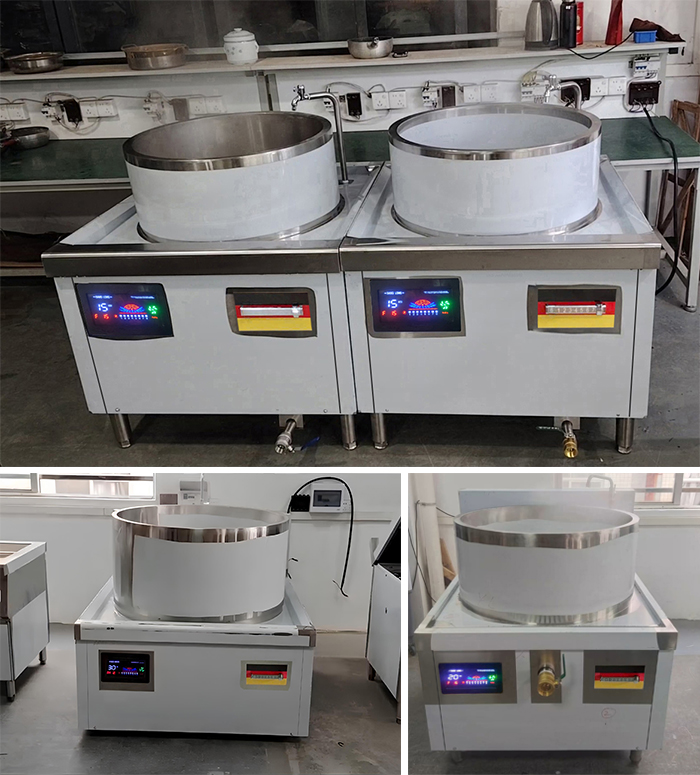 Bếp hầm điện từ công nghiệp 150L - 200L