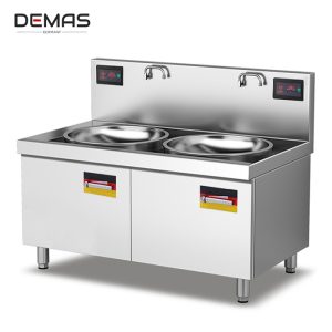 bếp từ đôi 12kw chảo D700