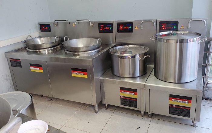 bếp từ công nghiệp 15kw cho nhà hàng