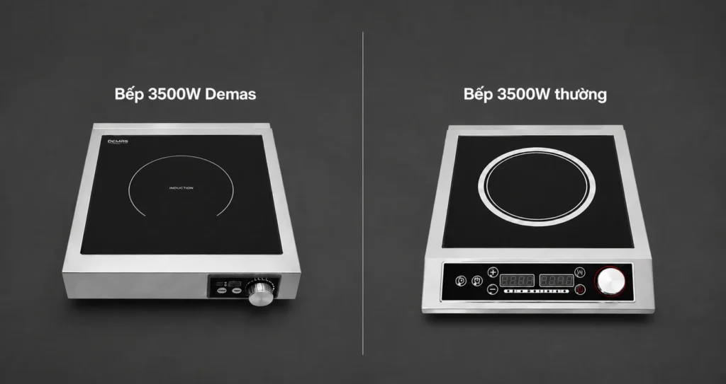 Bếp từ công nghiệp Demas