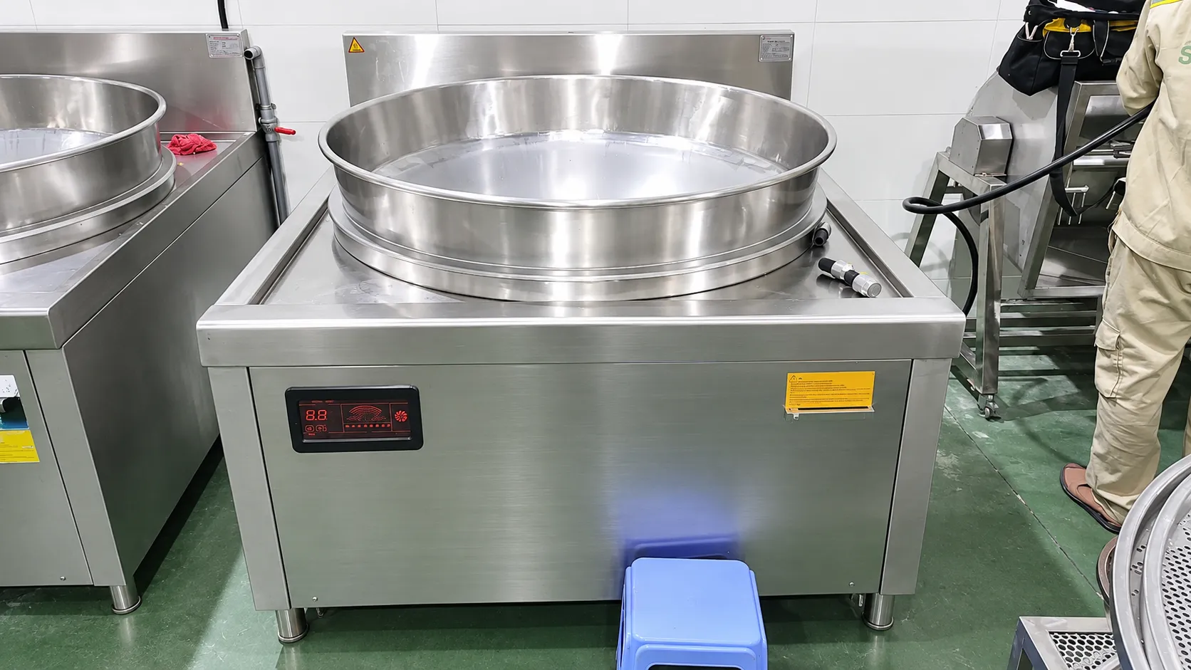Bàn Giao Bếp Chảo Liền 50kW Cho Thiên An Food